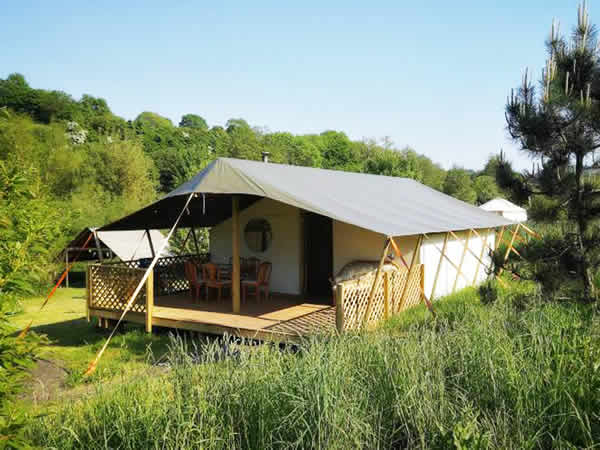 Rocombe Valley Retreat Safari Tent