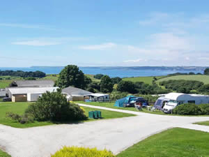 Organic Holidays - Penhale Caravan and Camping Park, Penhale Farm, Fowey. PL23 1JU